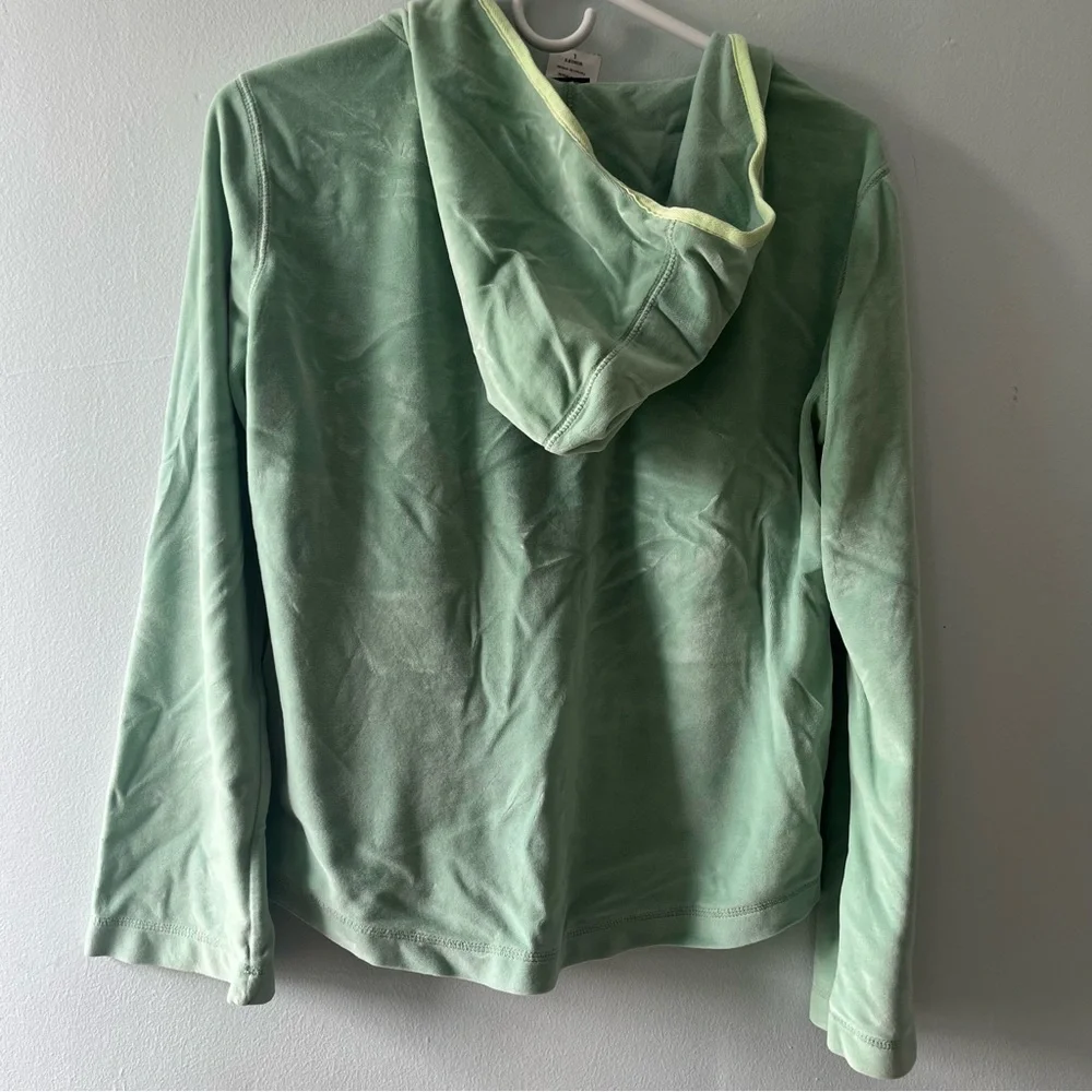PATAGONIA vintage Velour green pullover women's size large - Picture 11 of 12